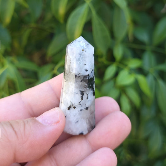 Rainbow Moonstone Tower Generator Point (small size)